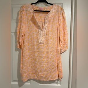 Lilly Pulitzer tunic or beach coverup